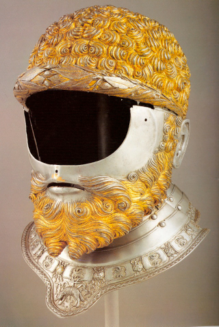 Illustration for article titled The Weirdest and Fiercest Helmets from the Age of Armored Combat